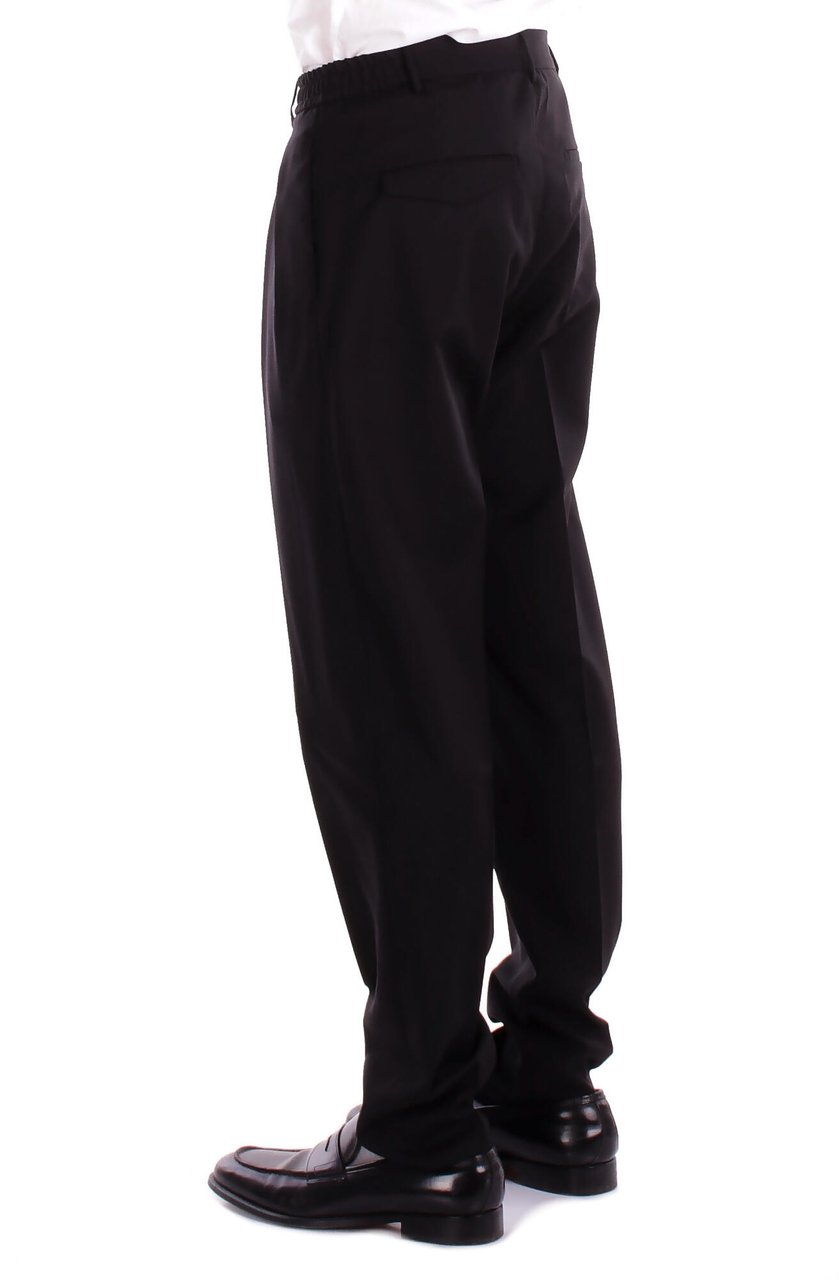 Tagliatore Trousers Black Zwart