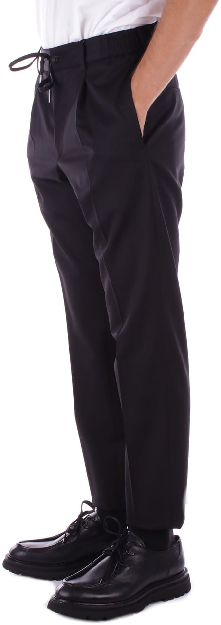 Tagliatore Trousers Black Zwart