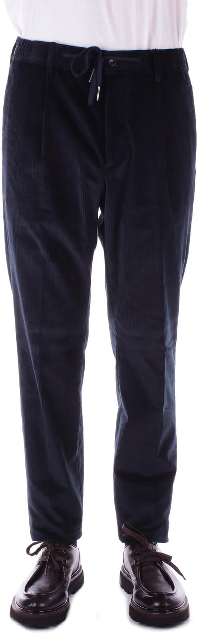 Tagliatore Trousers Blue Blauw