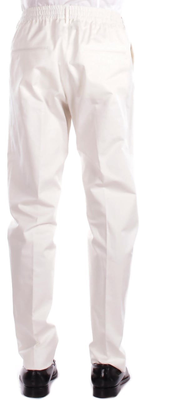Tagliatore Trousers Panna Wit