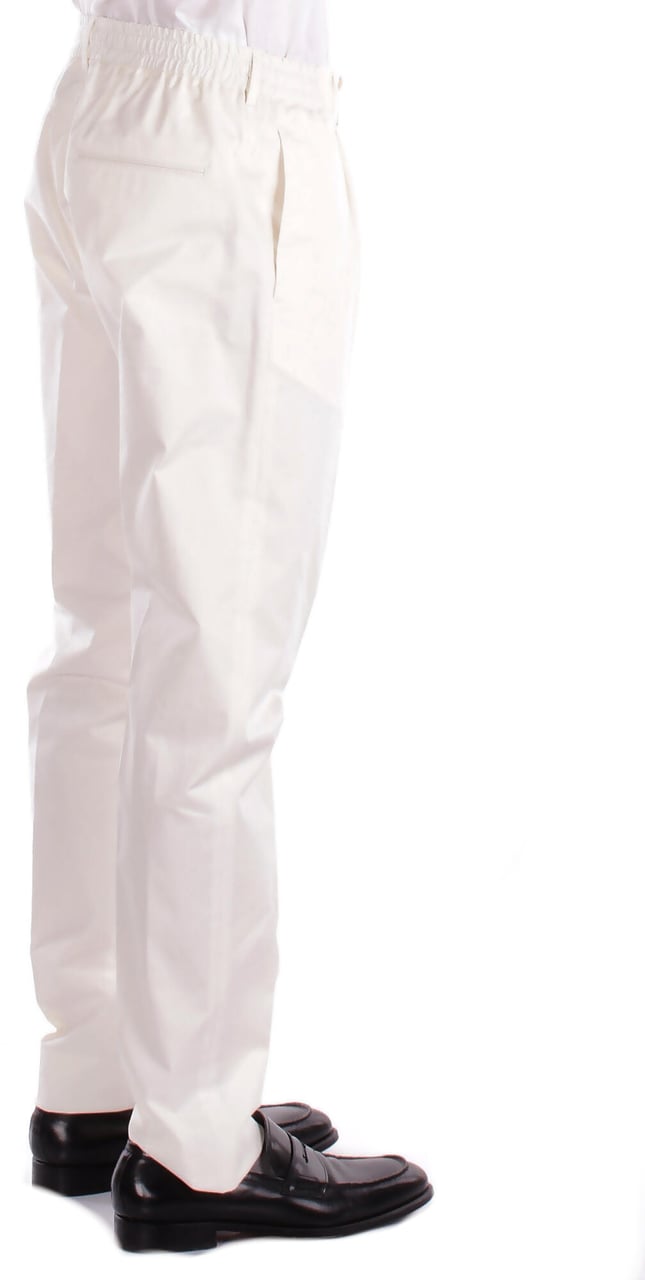 Tagliatore Trousers Panna Wit