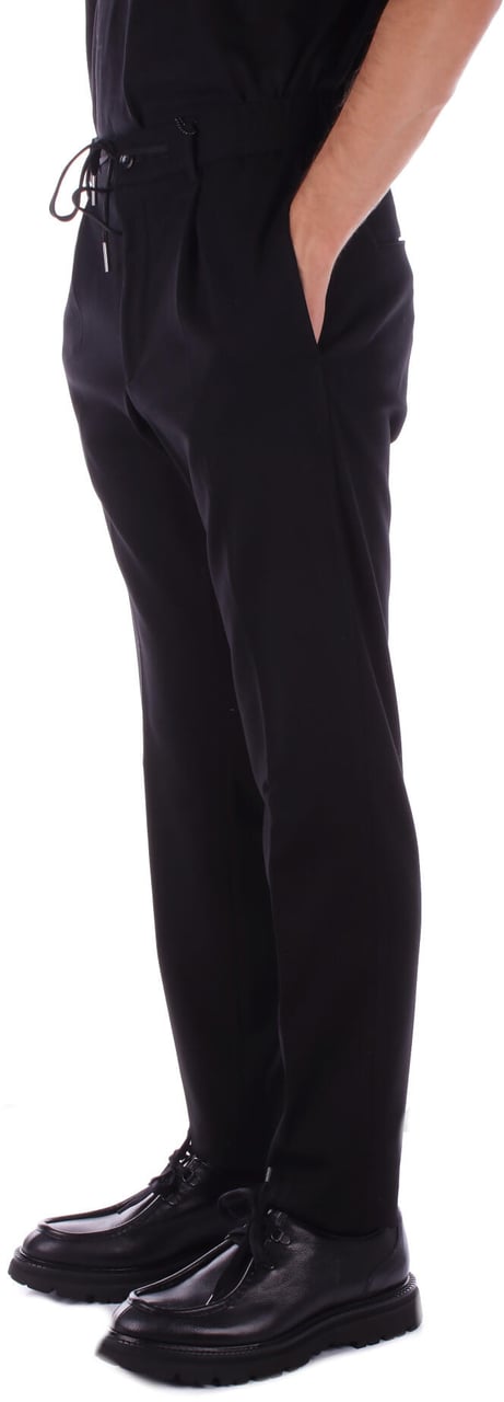 Tagliatore Trousers Black Zwart