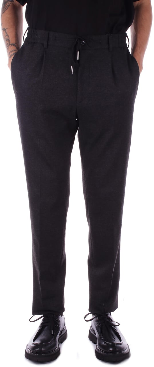 Tagliatore Trousers Grigio Antracite Grijs