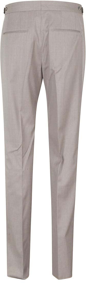 Tagliatore Pant Doppia Pinces Lana Grijs