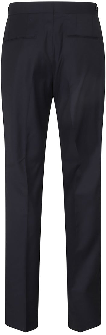 Tagliatore Pant Doppia Pinces Lana Zwart