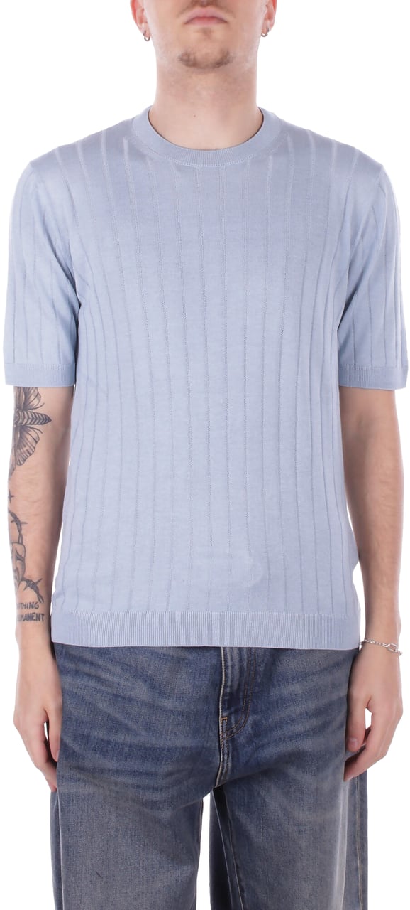 Tagliatore Sweaters Cielo Blauw