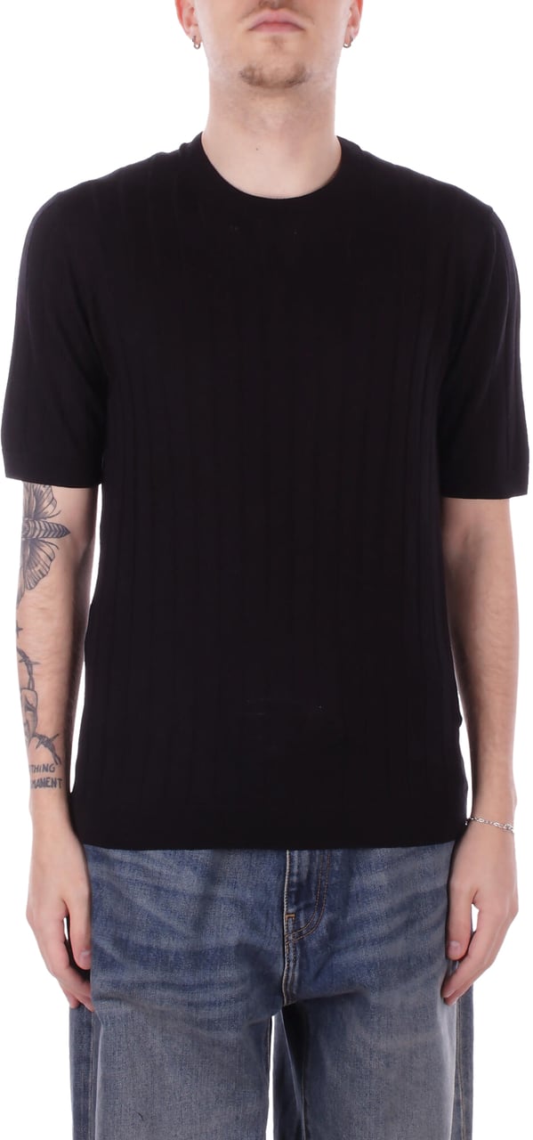 Tagliatore Sweaters Black Zwart