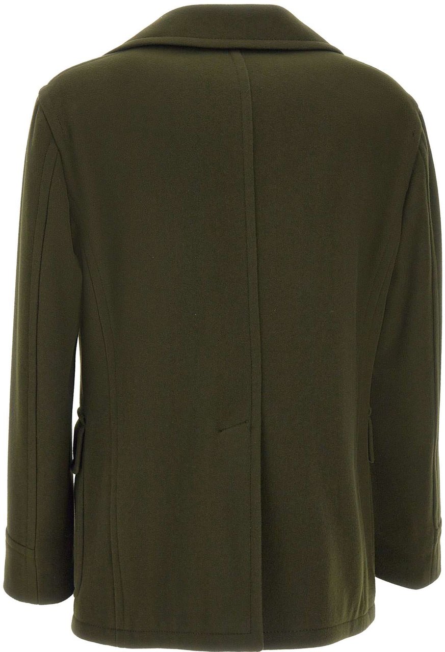 Tagliatore Coats Green Groen