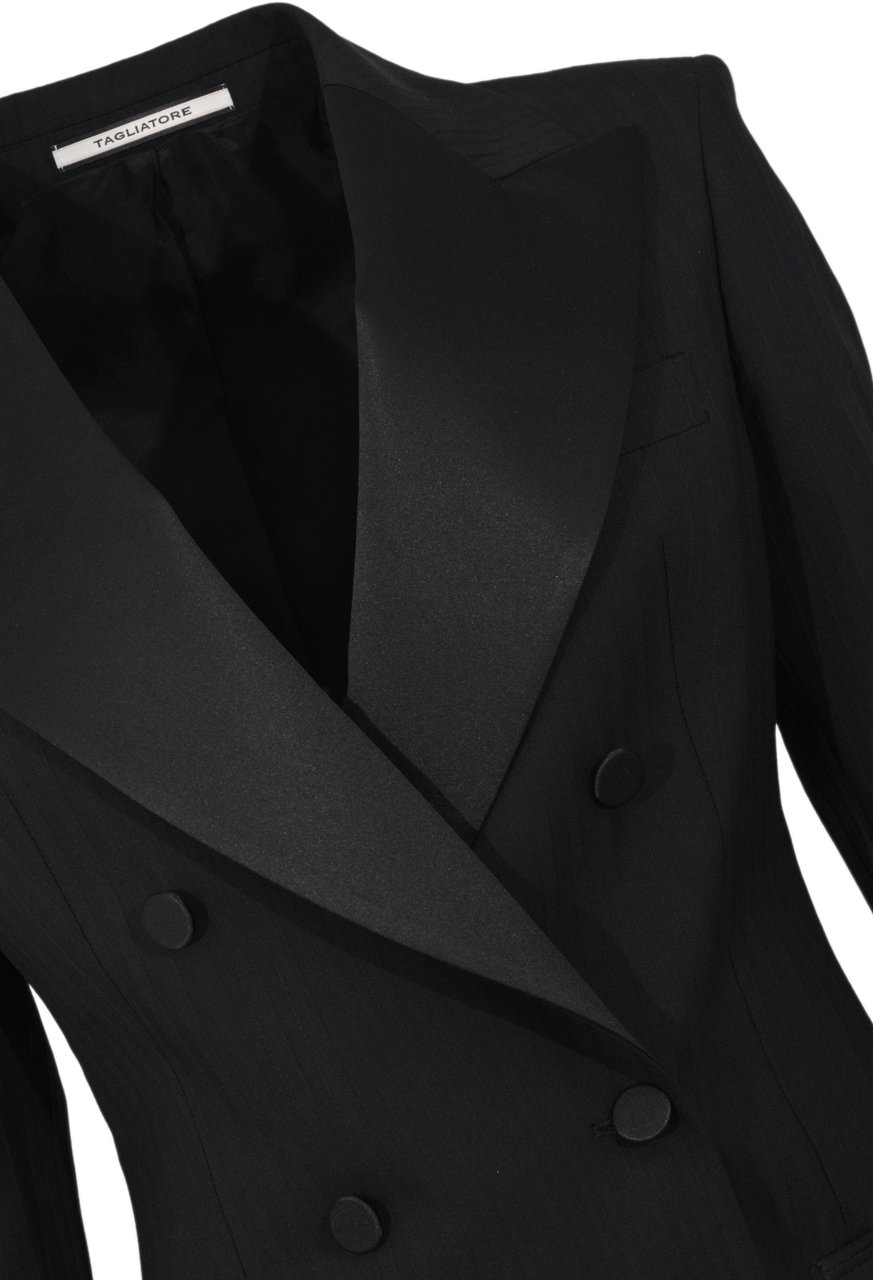 Tagliatore Dresses Nero Zwart