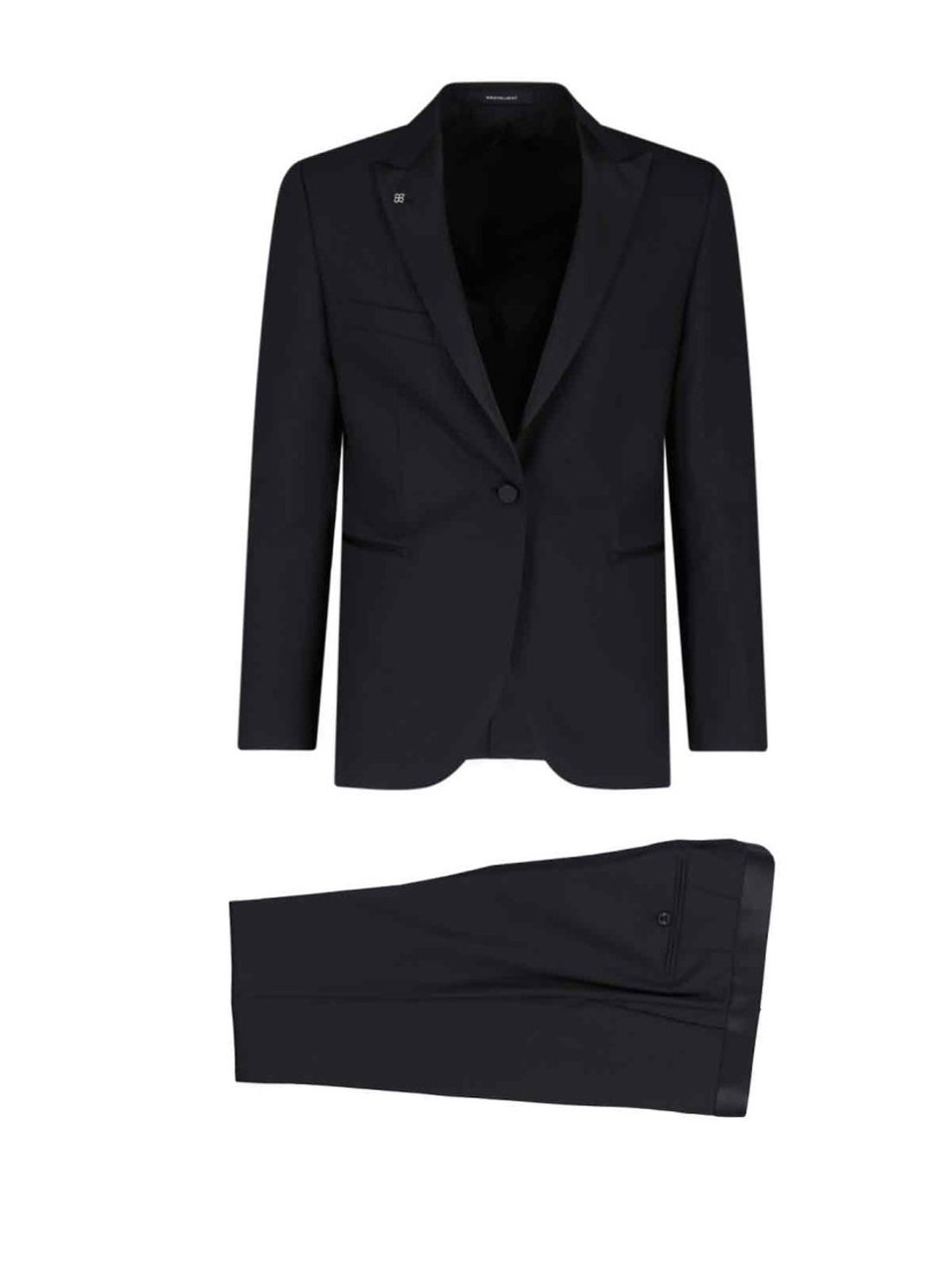 Tagliatore Single-Breasted Suit Zwart