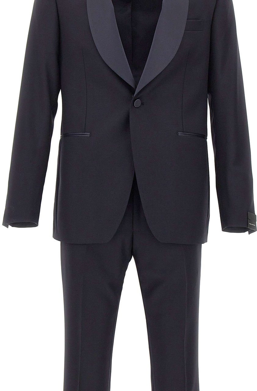 Tagliatore Dresses Blue Zwart