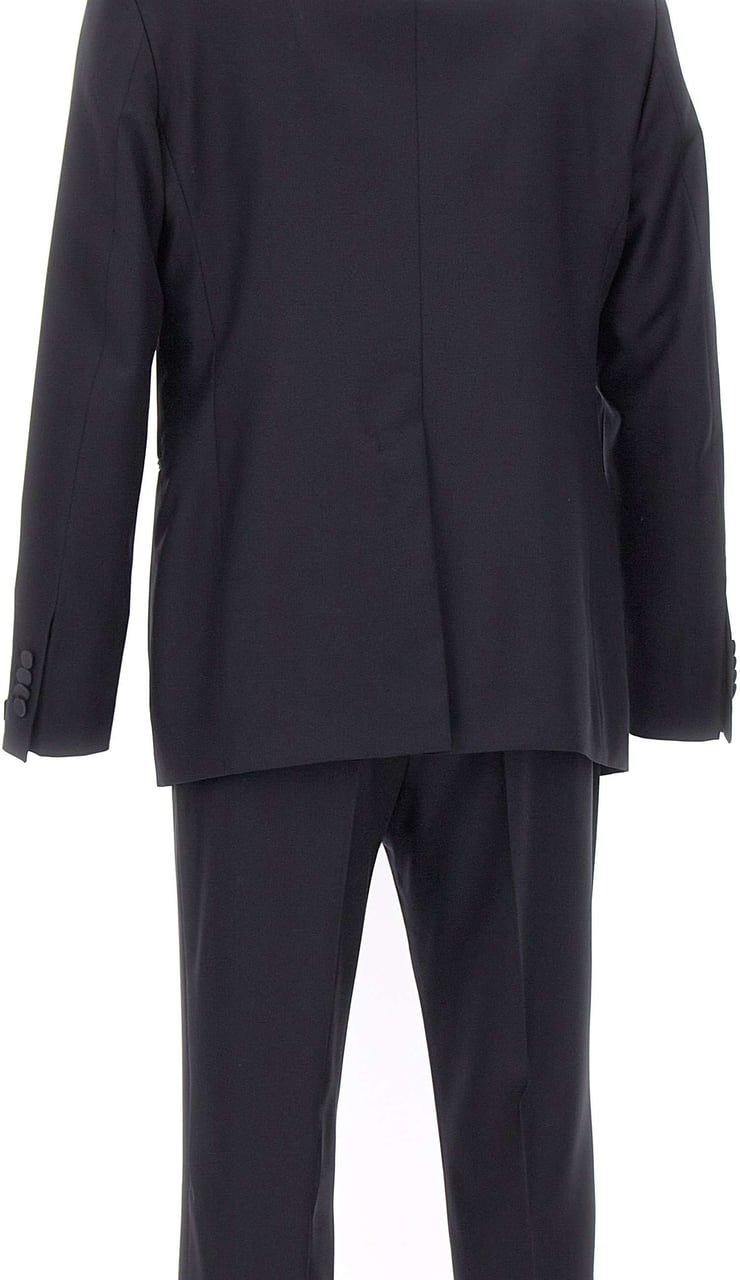Tagliatore Dresses Blue Zwart
