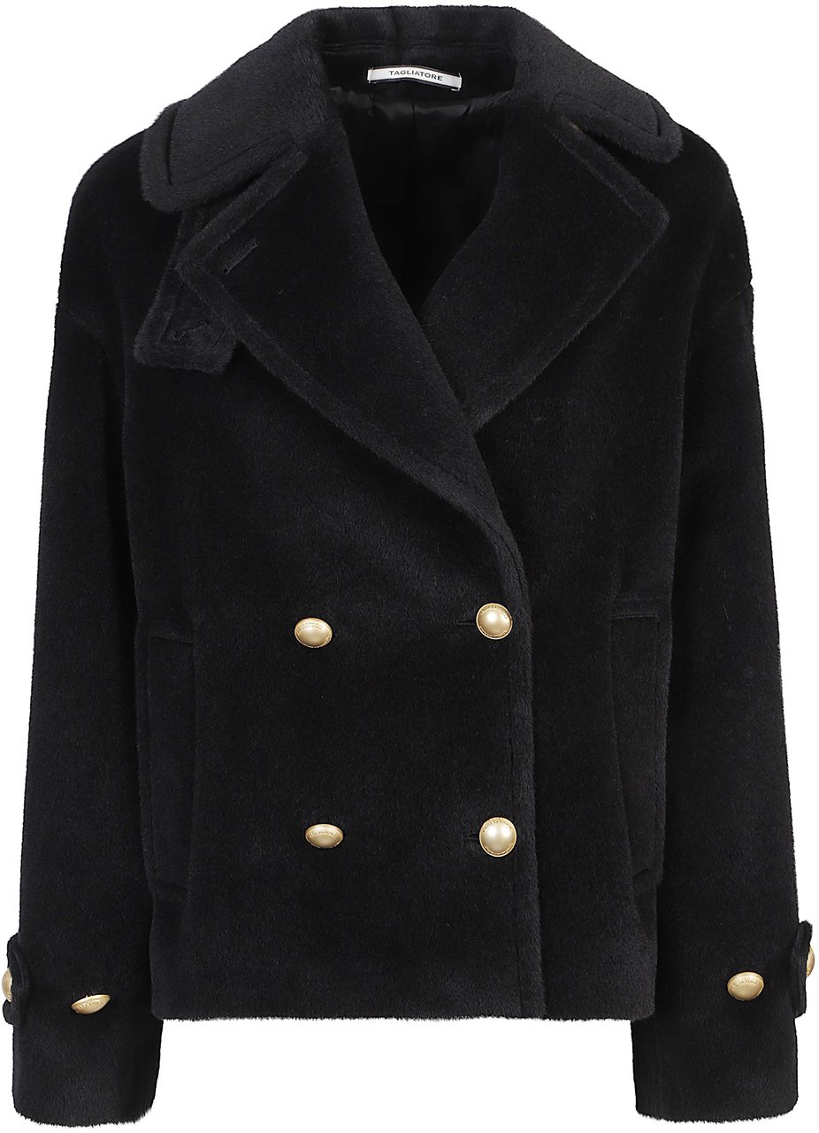 Tagliatore Sheila Coat Black Zwart