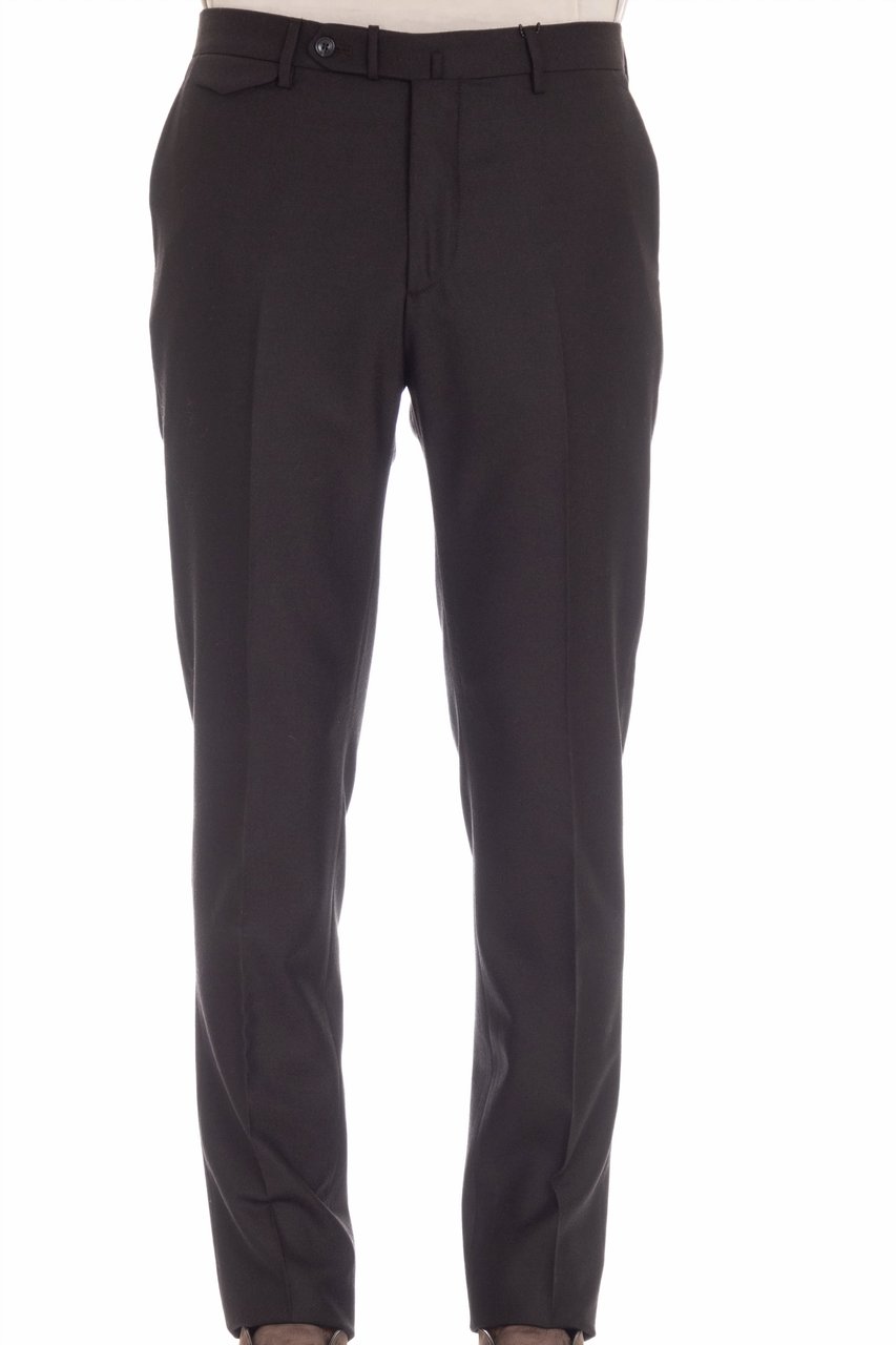 Tagliatore Tag01 Wool-Cashmere Trousers Zwart