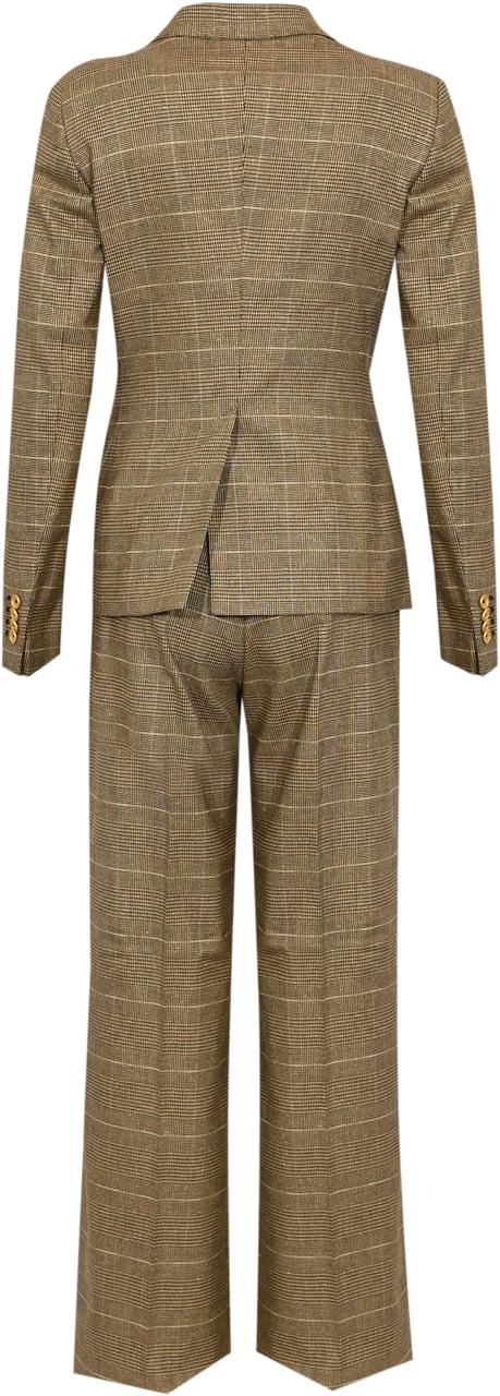 Tagliatore Dresses Brown Bruin