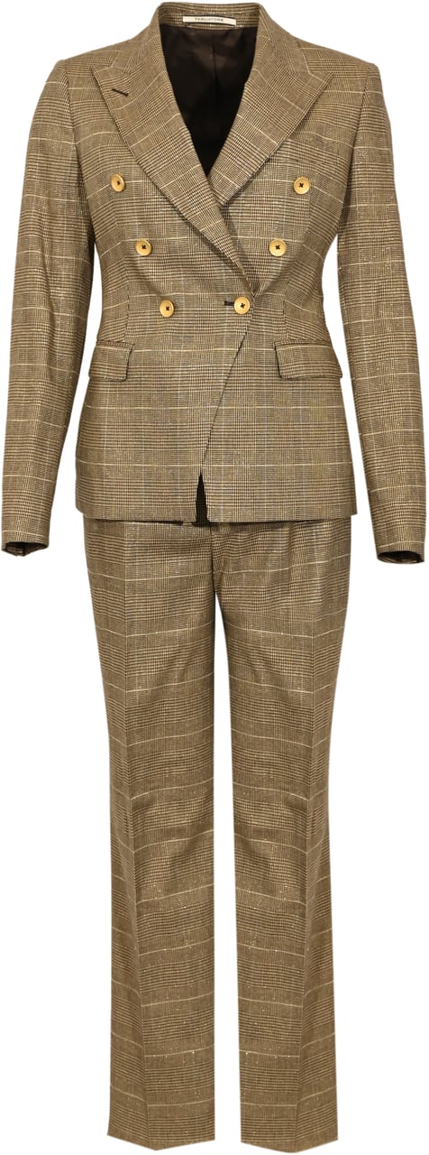 Tagliatore Dresses Brown Bruin