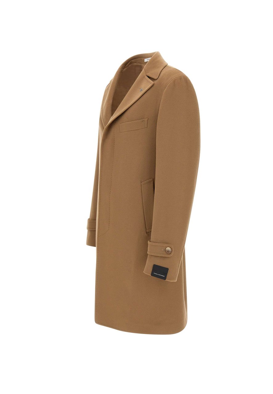 Tagliatore Coats Beige Beige