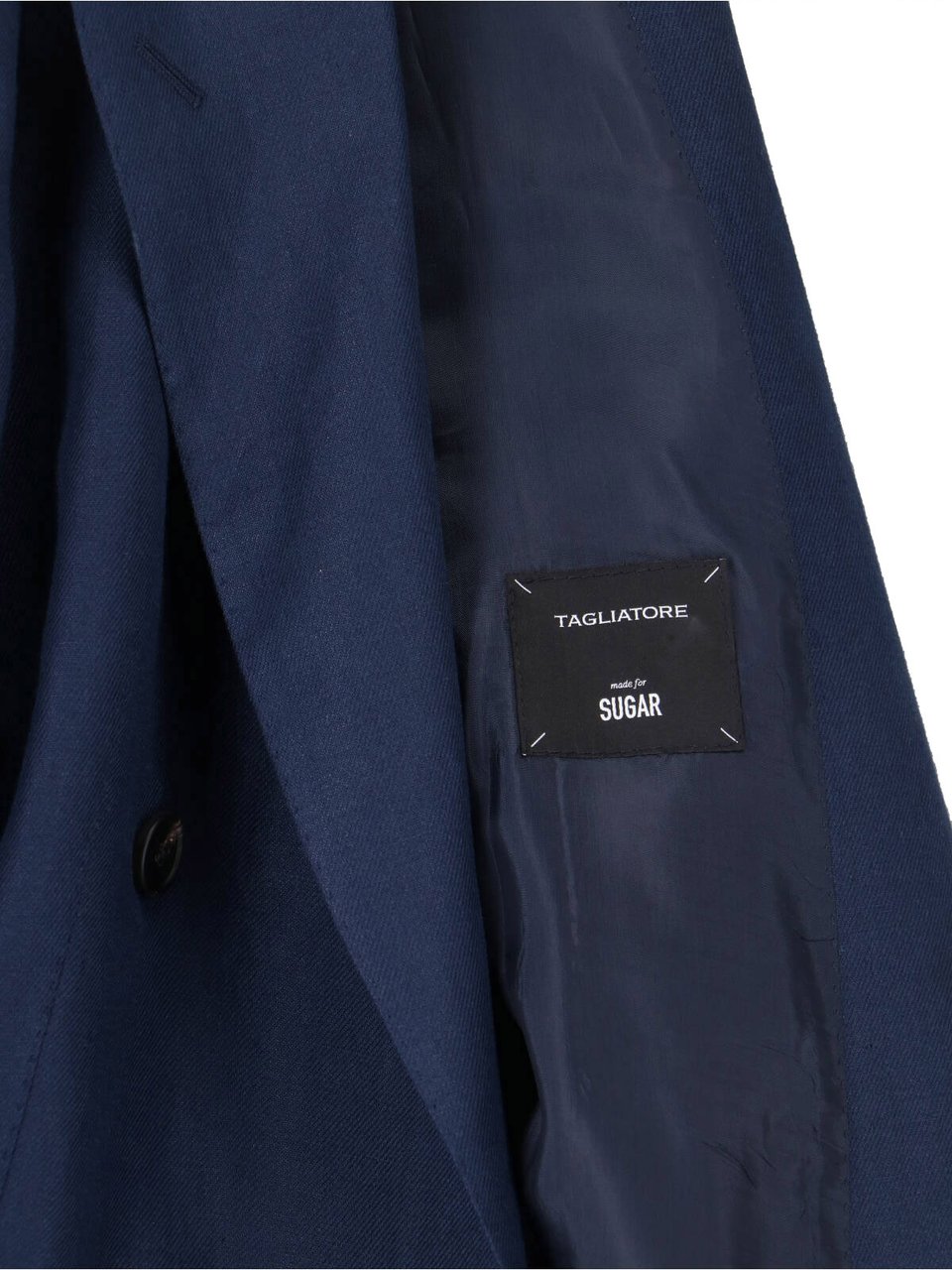 Tagliatore Navy T Jasmine Tailored Linen Suit Blauw