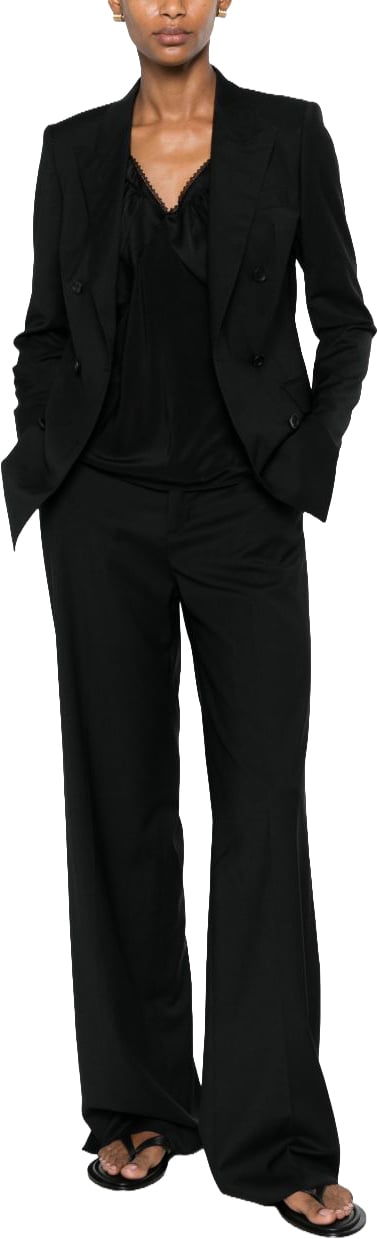 Tagliatore Dresses Black Zwart