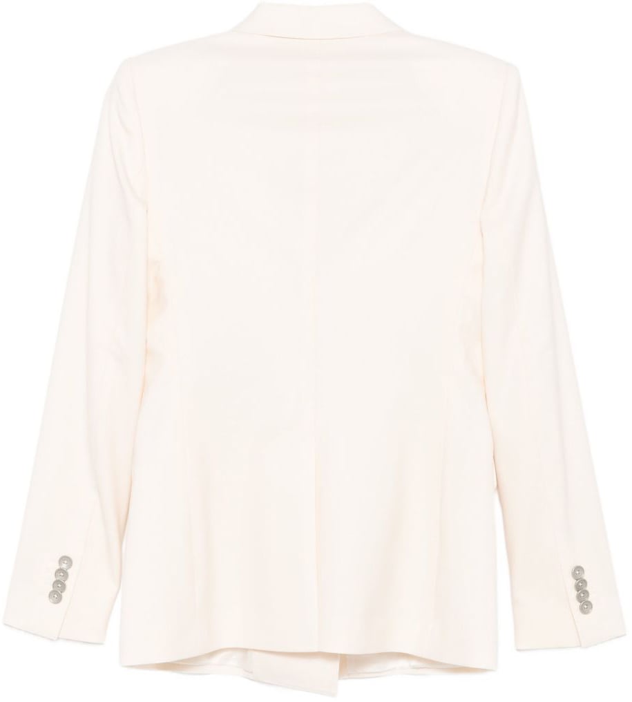 Tagliatore Dresses Cream Wit