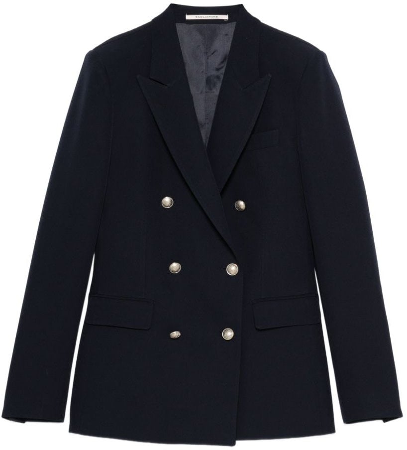 Tagliatore Dresses Blue Blauw