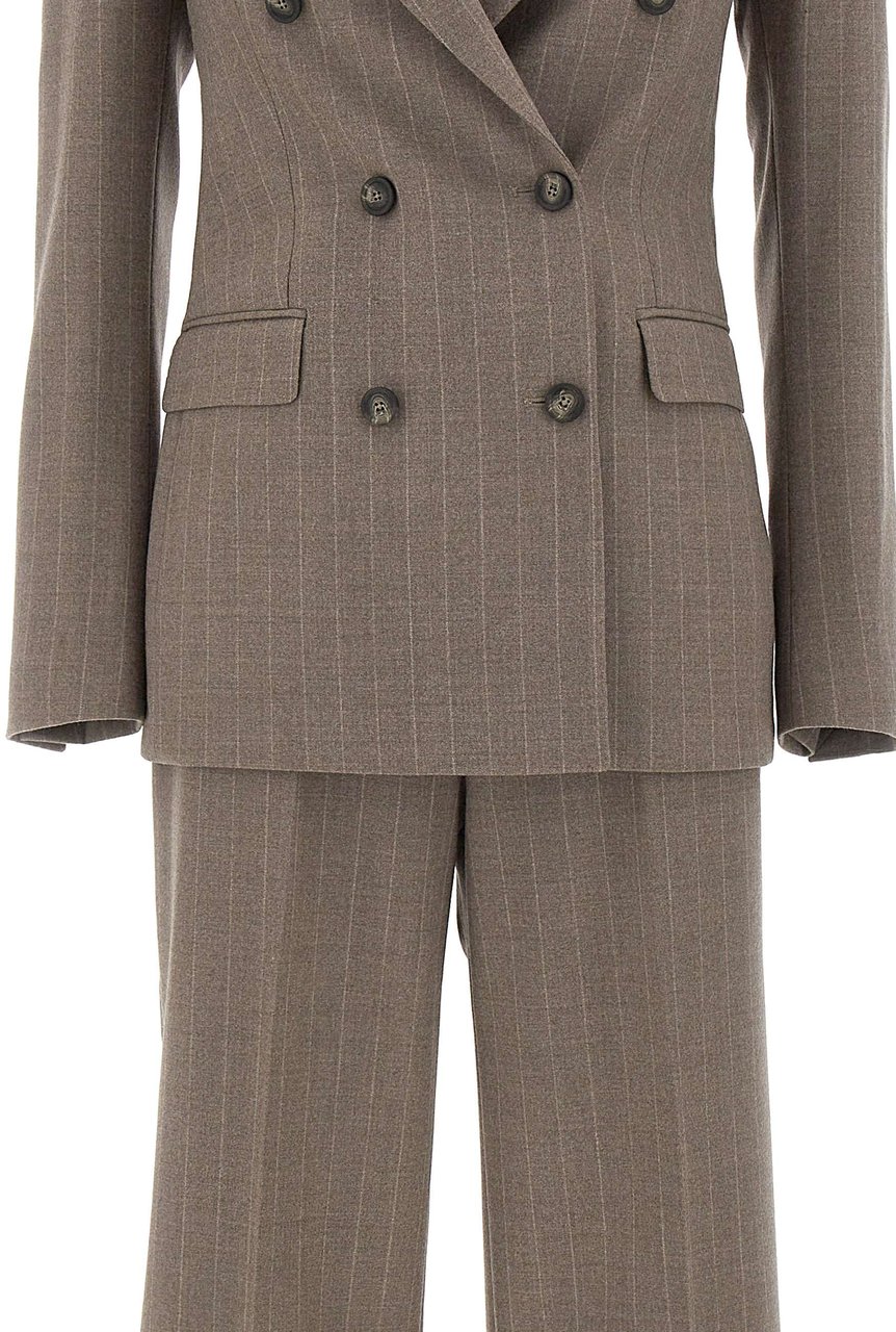 Tagliatore Dresses Beige Taupe