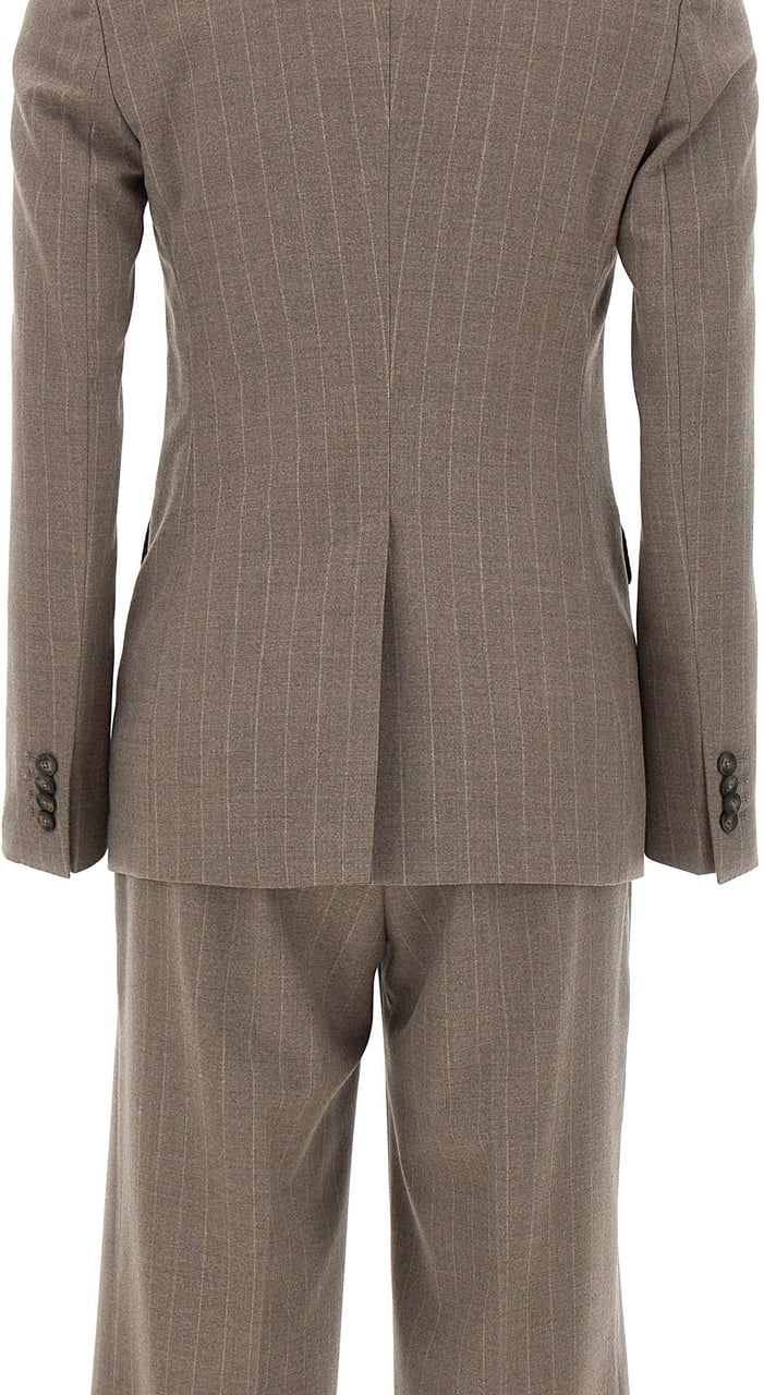 Tagliatore Dresses Beige Taupe