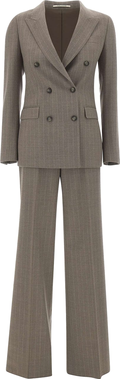 Tagliatore Dresses Beige Taupe