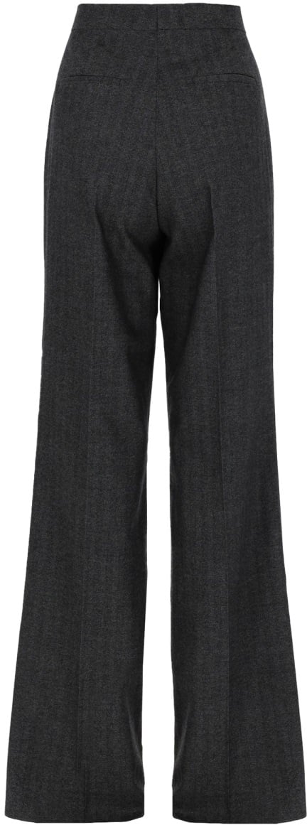 Tagliatore Paris Textured Virgin Wool Kashmir Trousers Grijs