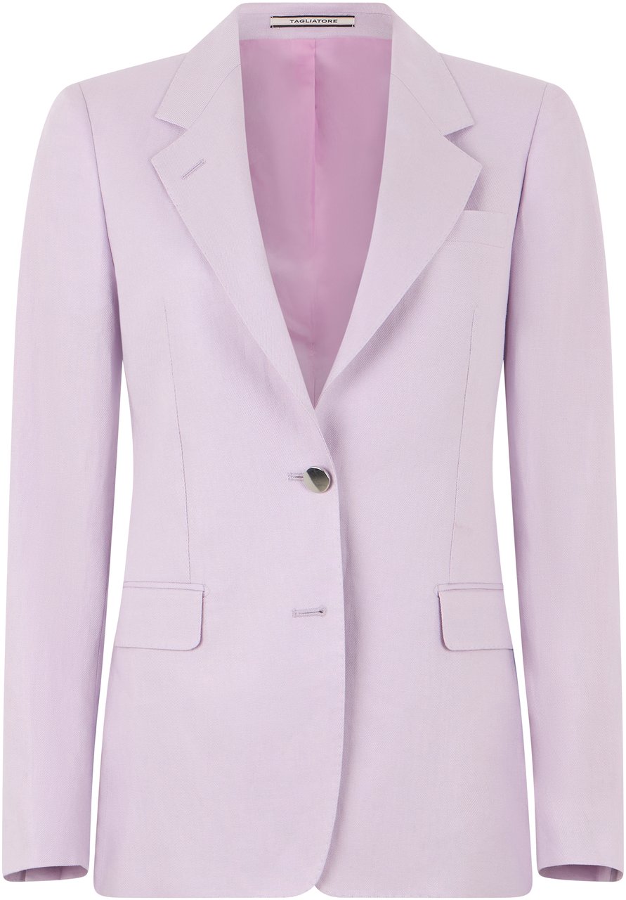 Tagliatore Single-button blazer Paars