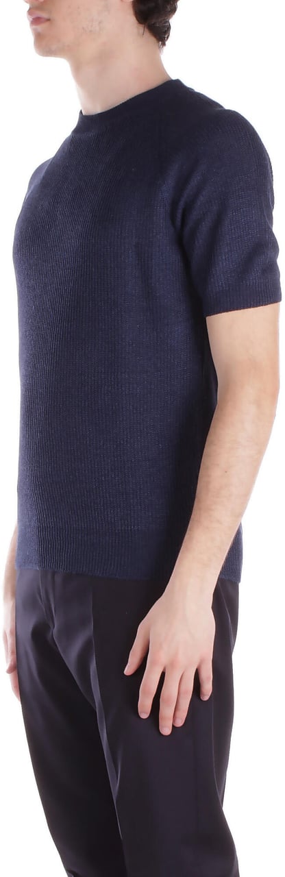 Tagliatore Sweaters Blue Blauw