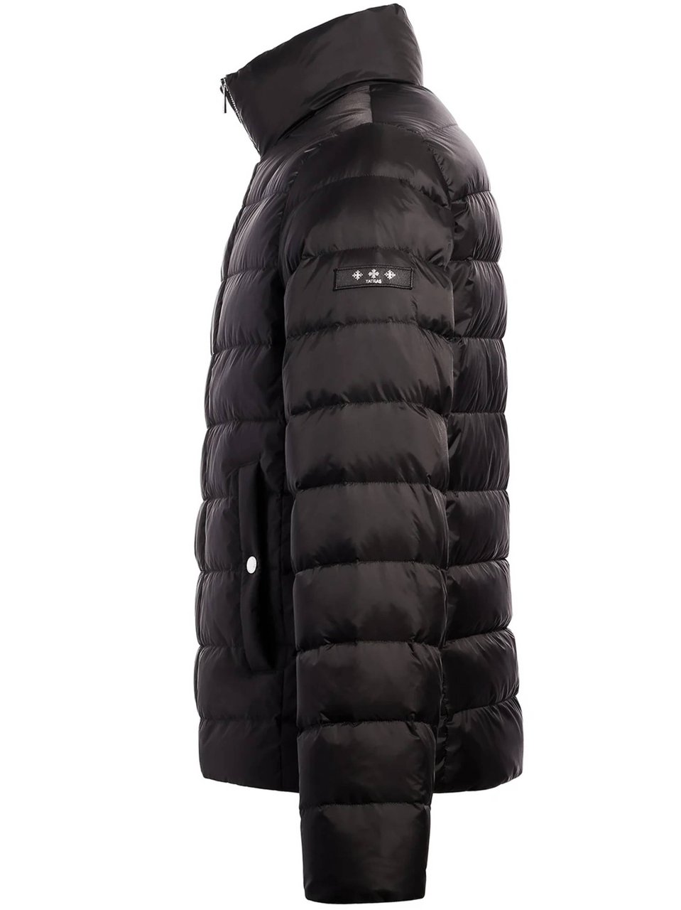 Tatras Black Atene Quilted Nylon Puffer Jacket Zwart