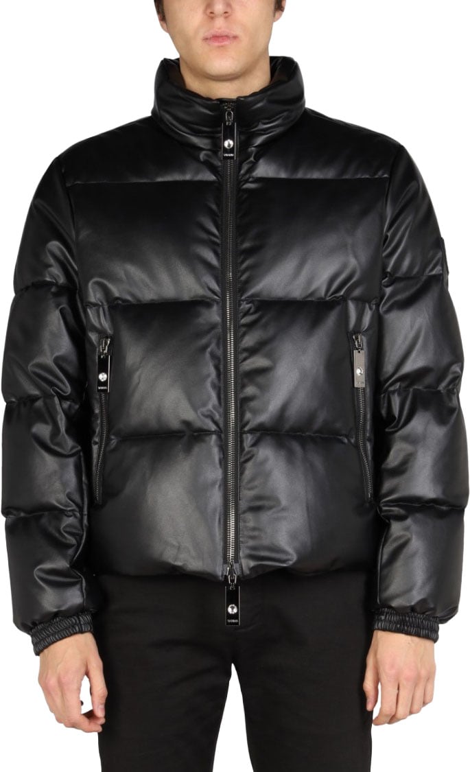 Tatras Logo Embroidery Down Jacket Zwart