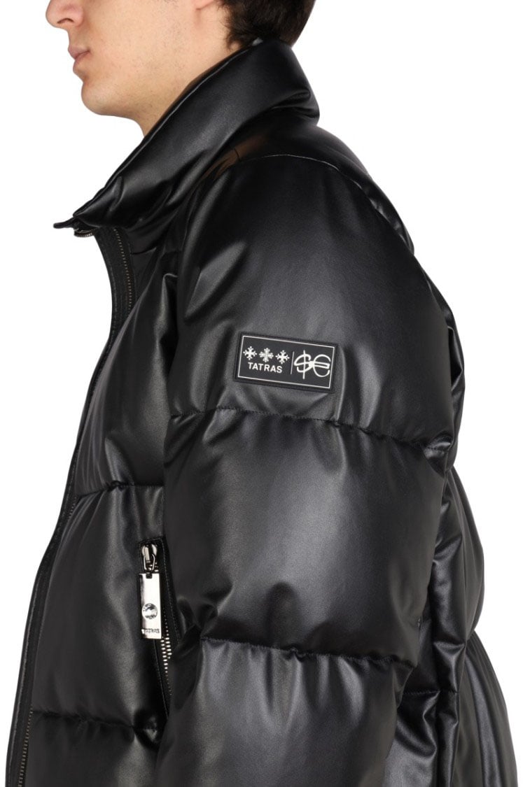 Tatras Logo Embroidery Down Jacket Zwart