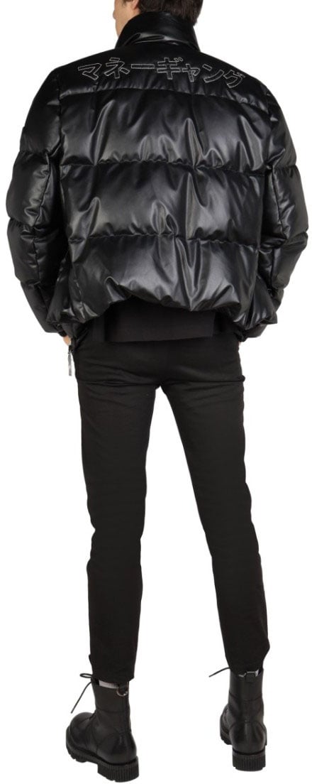 Tatras Logo Embroidery Down Jacket Zwart