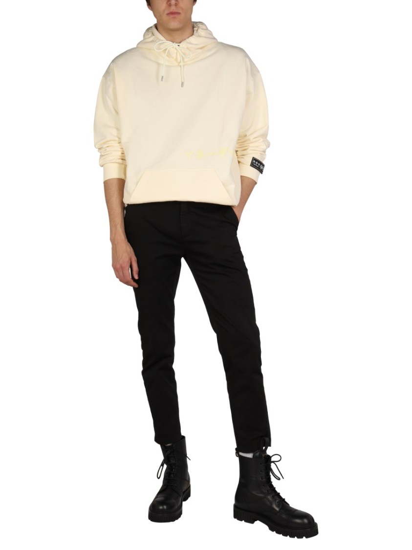 Tatras Logo-Embellished Cotton Sweatshirt With Drawstring Hood Neutraal