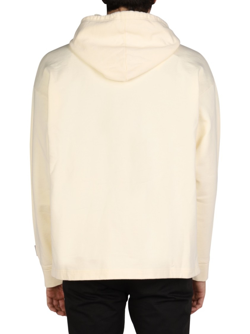 Tatras Logo-Embellished Cotton Sweatshirt With Drawstring Hood Neutraal