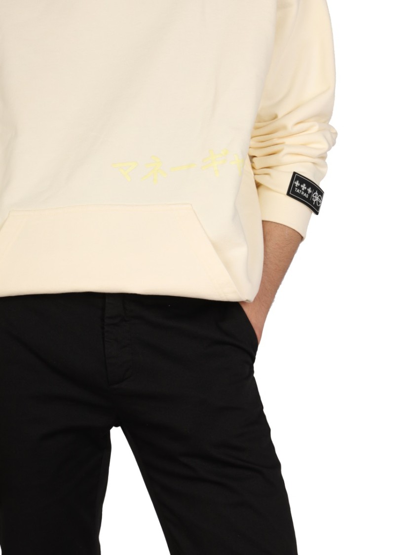 Tatras Logo-Embellished Cotton Sweatshirt With Drawstring Hood Neutraal