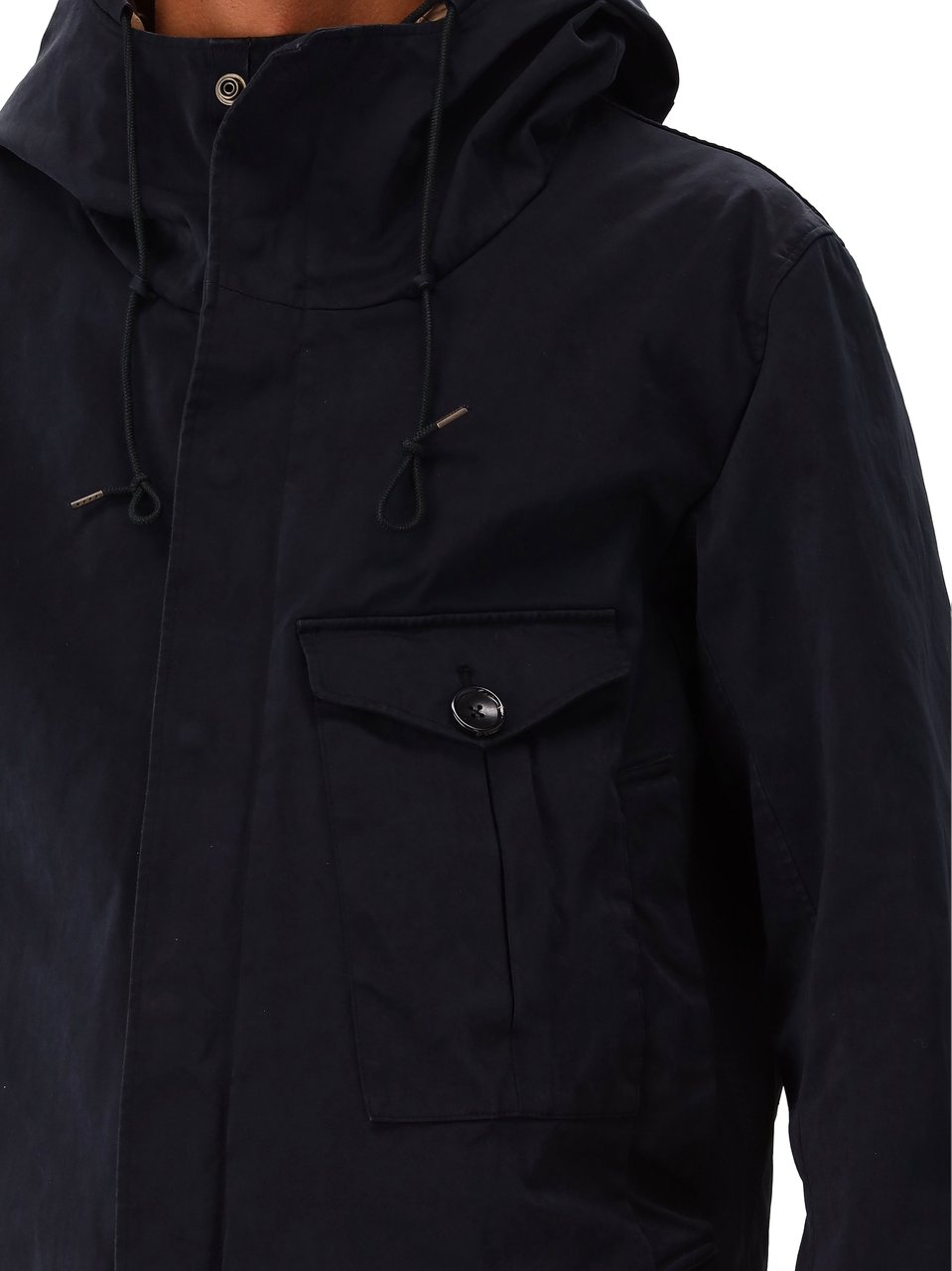 Ten C Ten-C Parka Blauw Cyclone Blauw