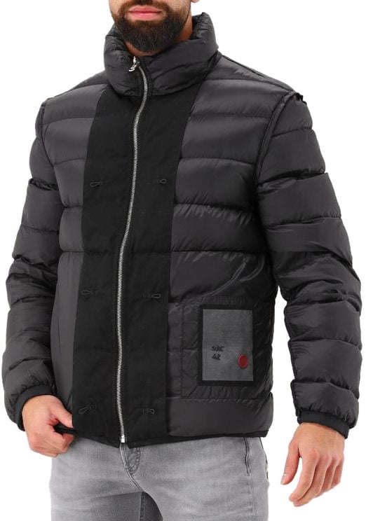 Ten C Ten-C Jas zwart Down liner met zakken Zwart