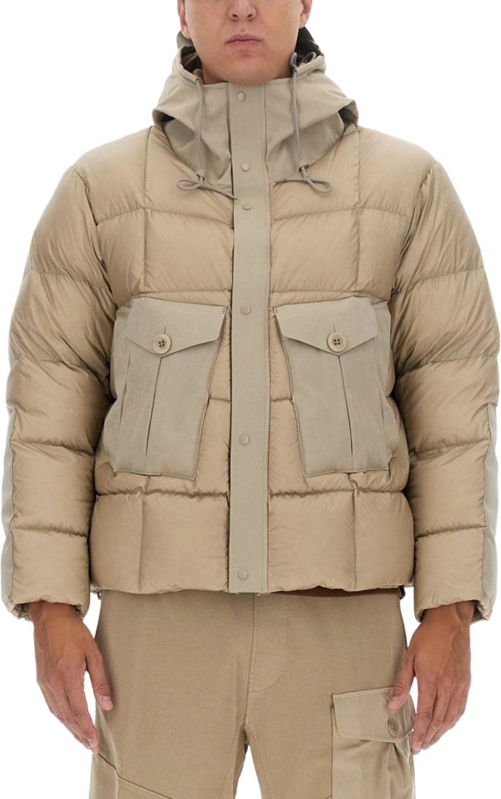 Ten C Tempest Combo Jacket Grijs
