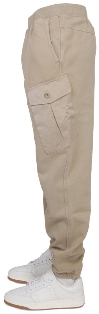 Ten C Casual Jogger Pants With Elastic Waistband Roze