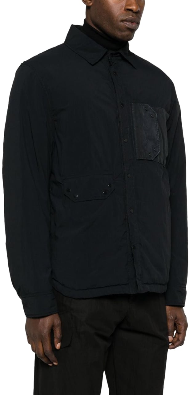 Ten C Coats Black Zwart