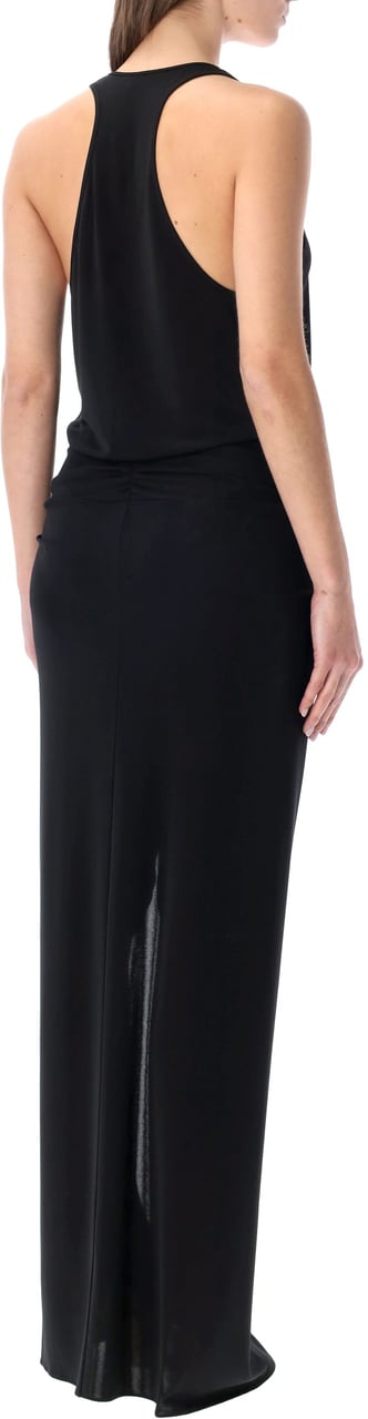 The Andamane Juno Tank Maxy Dress Nero Zwart