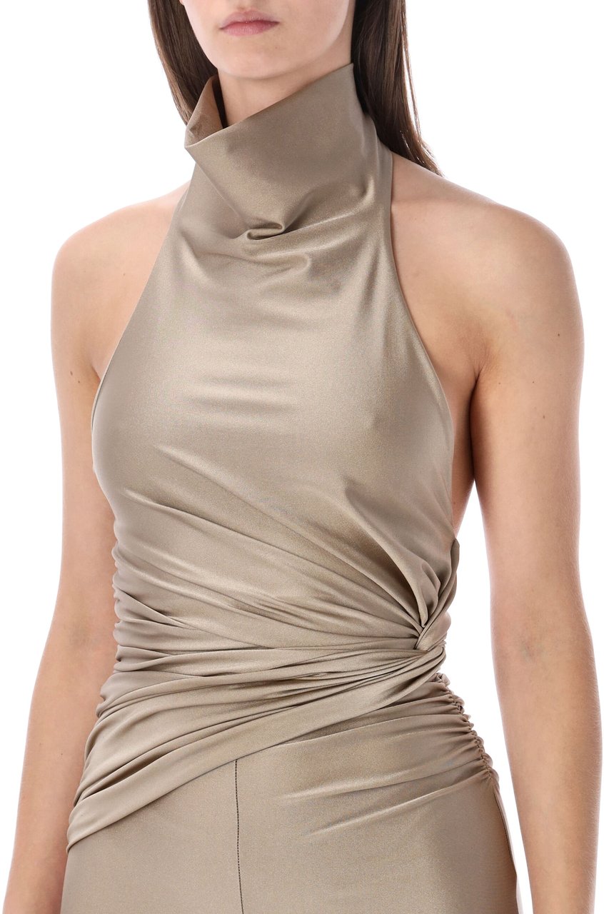 The Andamane Tatiana Jumpsuit Light Greige Taupe