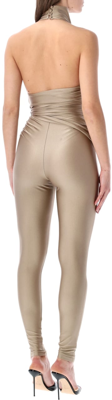 The Andamane Tatiana Jumpsuit Light Greige Taupe