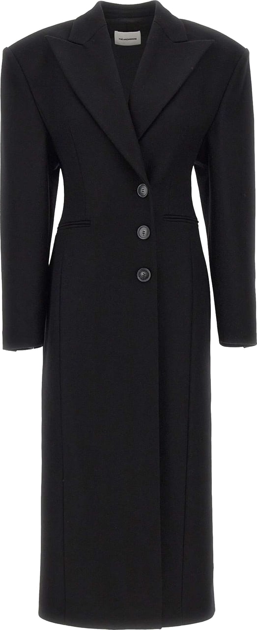 The Andamane Coats Black Zwart