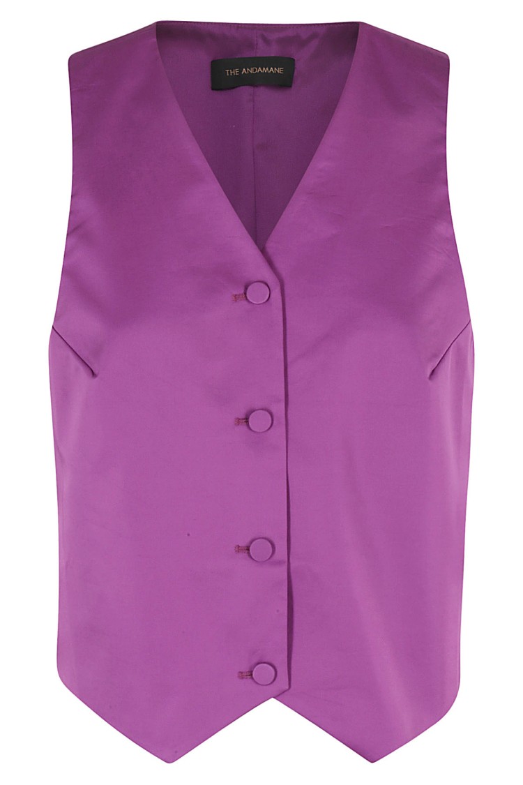The Andamane Amethyst Pauline Vest Paars