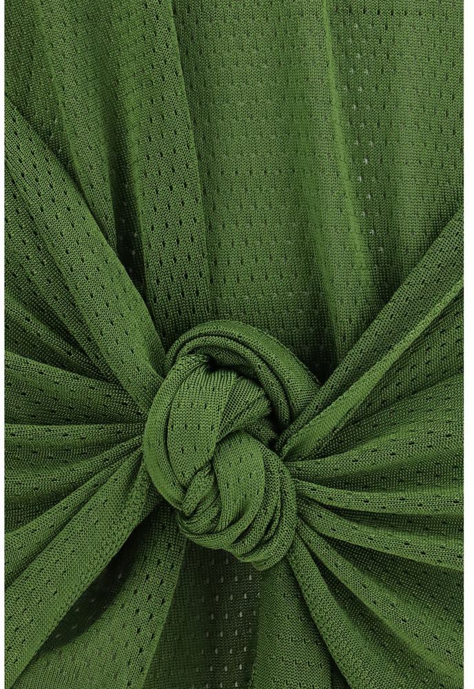 The Attico Bicolor Viscose Casual Dress Divers