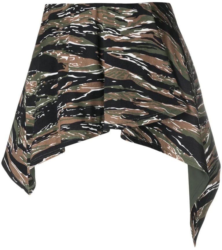 The Attico the attico - Skirts - 238wcs170-camo Dierenprint